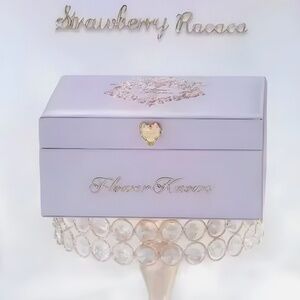 Fl0w3r Kn0ws 7th Anniversary Purple Jewelry/Vanity Mirror Storage Box/Organizer